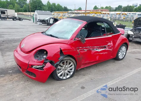 2008 Volkswagen New Beetle Se from USA, damaged, VIN 3VWRF31Y48M407840